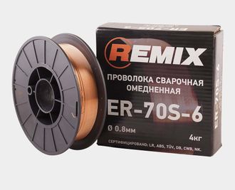Проволока сварочная REMIX 0,8мм (1кг)