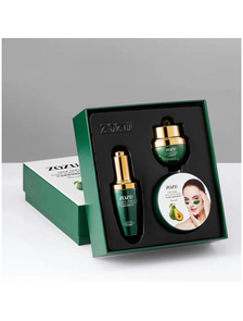 ZoZu Подарочный набор для глаз Elastic Force Avocado Bouncing Eye Care Set с маслом авокадо, витаминами и минералами 3в1