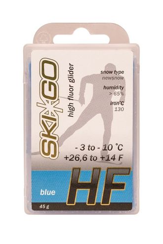 Парафин Ski-Go  HF  синий  -3/-10  45г. 63017