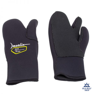 Рукавицы неопреновые 7мм Marlin NORD 3х-палые ОП р.XXXL