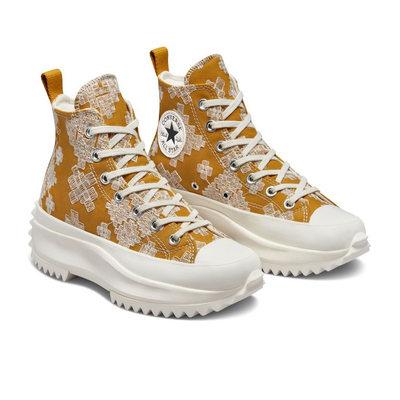 Заказать онлайн Кеды Converse Run Star Hike Festival Broderie High Top Goldtone A02231C