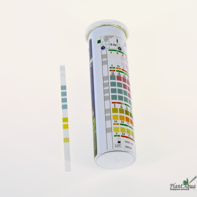 Тест 6 в 1 JBL EasyTest, тест полоски, pH,KH, GH,NO2,NO3, 50 шт