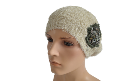 Вискозный берет женский Италия