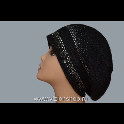 Итальянский женский берет вязаный Vizio фото беретов и шапок Италии