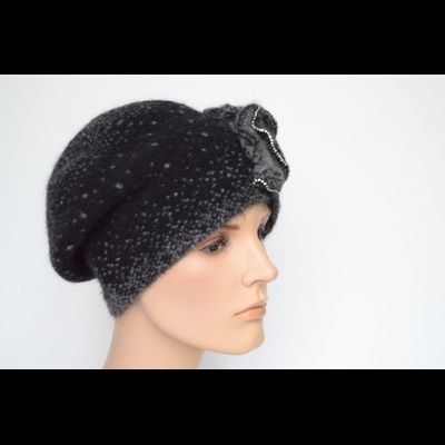 Берет Vizio 4988 и шарф черный