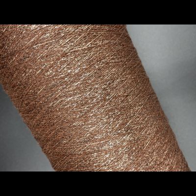 TORCITURA di DOMASO BACH LUREX  люрекс 1/ 34000 65% ВИСКОЗА 35% PL  (50 грамм, 1700 метров) цв. 500149 бронза