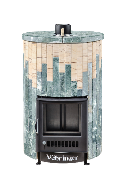Печь Ферингер Уют Змеевик + Окаменевшее дерево до 18 м3