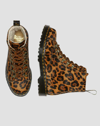 Dr. Martens Barton Made In England Leopard