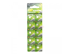 Батарейка GP 177/G4/LR626/LR66/377A Alkaline 1.5V отрывные (10 шт. в блистере)