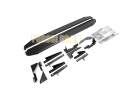 Пороги на Nissan Pathfinder R52 (2014-…) Black-Premium