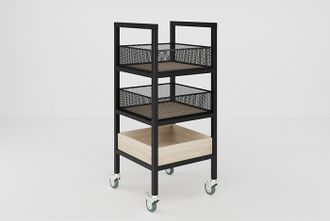 Парикмахерская тележка IRONIK RACK 2