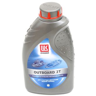 Масло моторное Лукойл Outboard полусинтетическое 2T1л