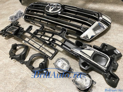 Рестайлинг Toyota Land Cruiser 200 2008-2014 в стиле 2023