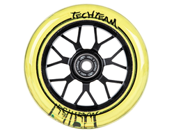 Купить колесо Tech Team Y DROP 110 (желтое) для трюковых самокатов в Иркутске
