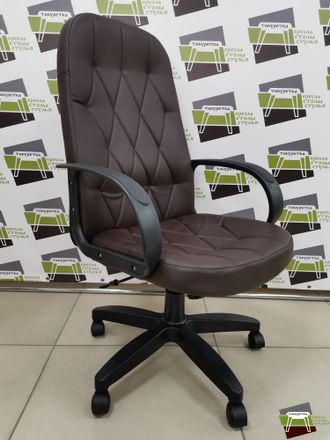 Кресло КР04, эко кожа шоколад (700)