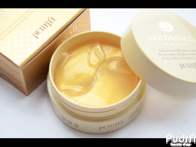 PETITFEE Патчи гидрогелевые с золотом и муцином улитки Hydro Gel Eye Patch Gold Snail, 60 шт