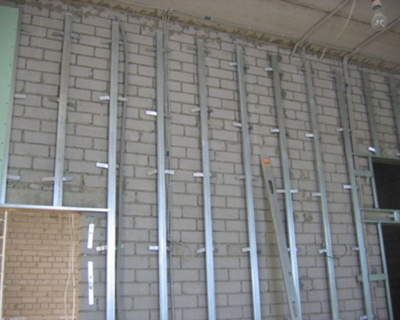 Обшивка стен гипсокартоном, обшивка стен гипсокартоном тюмень, обшивка стен гипсокартоном цена