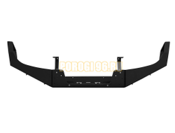 Передний силовой бампер серии Трофи на Chevrolet NIVA 2009-2020 (02.006.01)