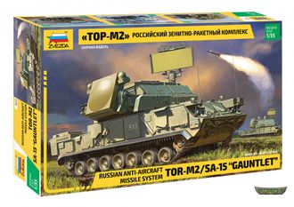 3633. Российский зенитно-ракетный комплекс «ТОР-М2» (1/35. 25.8см)