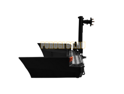 Задний силовой бампер серии Трофи на Toyota LC 100, 105 1997-2007 (03.121.02)