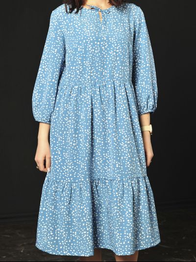 Платье: 644-0224 морская волна