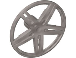 Wheel Cover 5 Spoke without Center Stud - 35mm D. - for Wheels 54087, 56145 or 44292, Pearl Light Gray (54086 / 4284943 / 4494057 / 4539602)