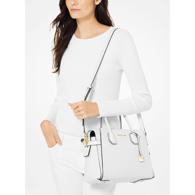 Сумка Michael Kors Mercer белая