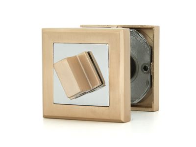 Фиксатор WC Палладиум CS BK SG/CP Матовое золото/хром  [38694]