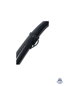 Трубка для дайвинга Scuba Brothers AURORA BLACK, сухая