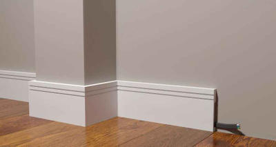 Напольный плинтус Decor Dizayn DD719, 2 метра