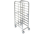 Стеллаж передвижной для хлеба ТЕХНО-ТТ СТС-819/907 (1700х785х950 мм, 14 лотков , нерж )