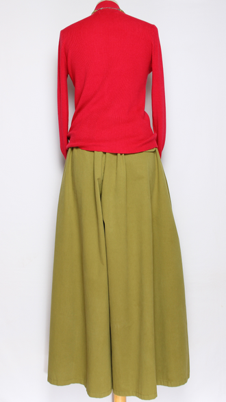 Джемпер "ЛАПША ПЛОТНЫЙ" 3238   персик, красный р.46-52