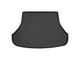 Коврик в багажник пластиковый (черный) для Kia Cerato sd (13-18)  (Борт 4см)