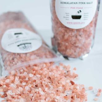 Розовая гималайская соль 1 кг крупного помола Salt of the Earth 1кг
