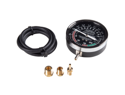 Вакуумметр, от -0,7 до 0,7 бар, комплект адаптеров, 5 предметов МАСТАК 120-30003C