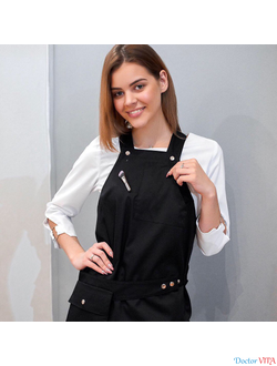 Фартук медицинский DOCLIKE DL015 черный