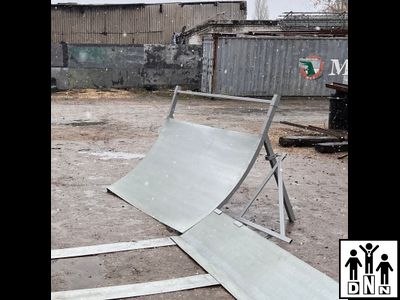 Мат защитный для горнолыжных трасс "Карман" 0,5*2*0,17 крепление на люверсах DNN