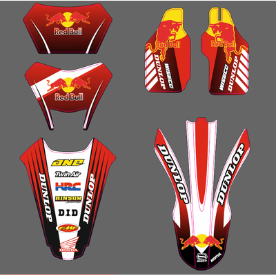 Наклейки на Honda XR 250 1999 2000 2001 2002 2003 2004 2005 2006 2007 #1251