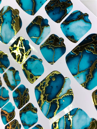 Пленки для педикюра с фольгой VIP-035