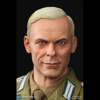 Капитан немецкого Африканского корпуса - КОЛЛЕКЦИОННАЯ ФИГУРКА 1/6 WW2 German Afrika Korps Infantry Captain – Wilhem (D80151) - DID