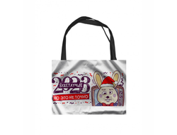 Сумка-шоппер  горизонтальная год Кролика №52