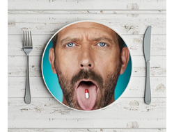 Тарелка Доктор Хаус №2