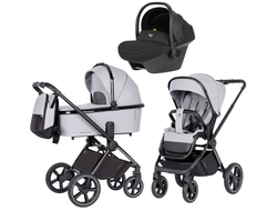 Коляска 3в1 Carrello Ultimo Arctic Grey CHROME 2024 (Nova)