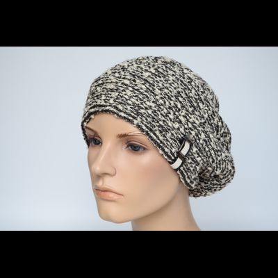 Берет Vizio 1222 В белый с черным