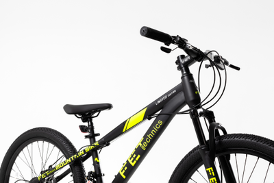 FET technics Limited Edition 24" Черный/лимонный (21 скорость, дисковые тормоза)