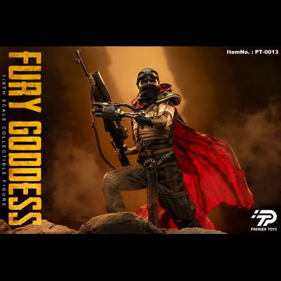 Фуриоса (Аня Тейлор-Джой, &quot;Фуриоса: Хроники Безумного Макса&quot;) - Коллекционная фигурка 1/6 Fury Goddess (PT-0013) - Premier Toys