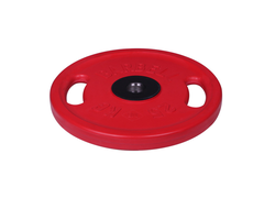 Диск олимпийский красный с ручками 51 мм MB BARBELL 25 кг в Воронеже