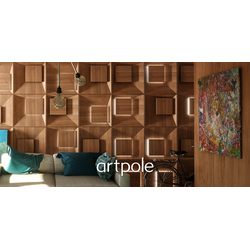 Гипсовая панель MALEVICH platinum артикул MM-0075-pl