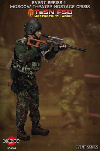 Спецназ ФСБ "Альфа" в Москве - Коллекционная ФИГУРКА 1/6 Moscow Theater Hostage Crisis (UD9007) - UJINDOU