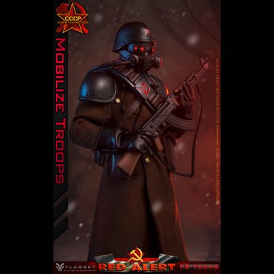 Советский призывник (Conscript, Red Alert 2) - КОЛЛЕКЦИОННАЯ ФИГУРКА 1/6 RED ALERT (FS-73046) - FLAGSET
